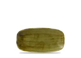 Plume Olive Chefs' Oblong Plate No 3